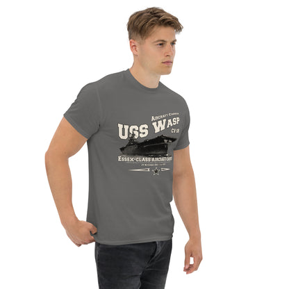 USS WASP t-shirt, US Navy tee,USS WASP CV-18 t-shirt,aircraft carrier veterans tee,