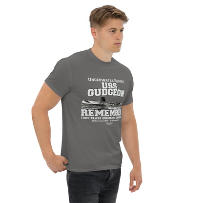 USS Gudgeon SS/AGSS/SSAG-567 submarine t-shirt