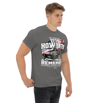 USS Howorth DD-592 destroyer t-shirt