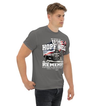 USS Hopewell DD-681 destroyer t-shirt