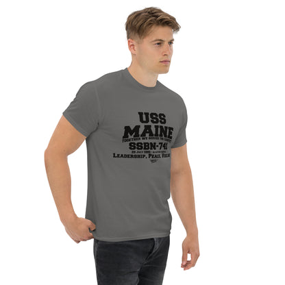 USS MAINE SSBN-741 Shipmates T-shirt