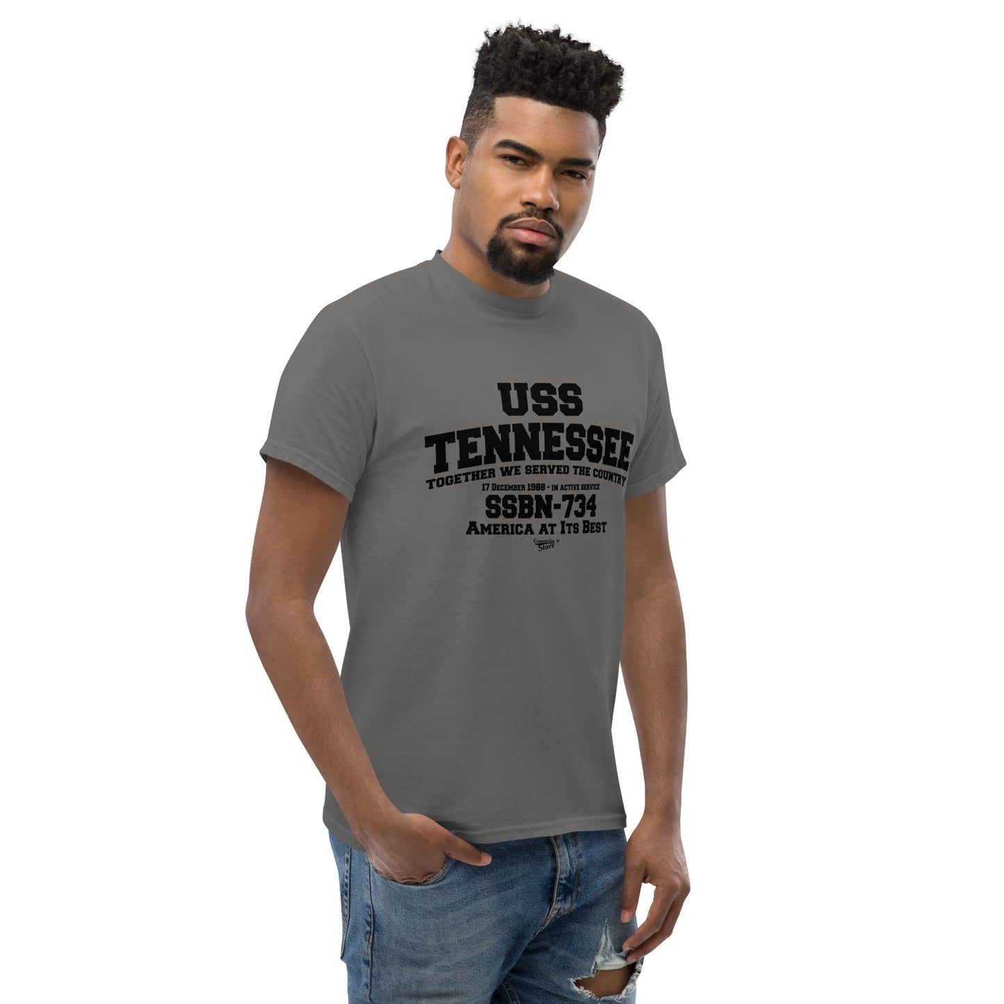 USS TENNESSEE SSBN-734 Shipmates T-shirt