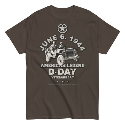 D-DAY American Legend Veterans t-shirt