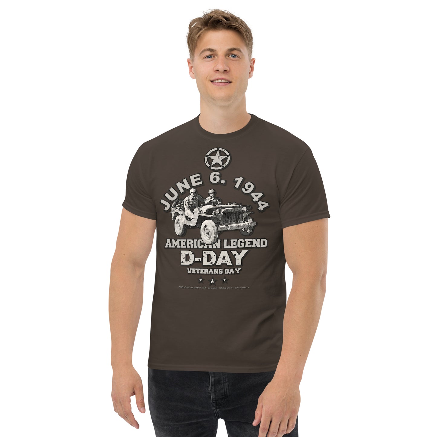 D-DAY American Legend Veterans t-shirt