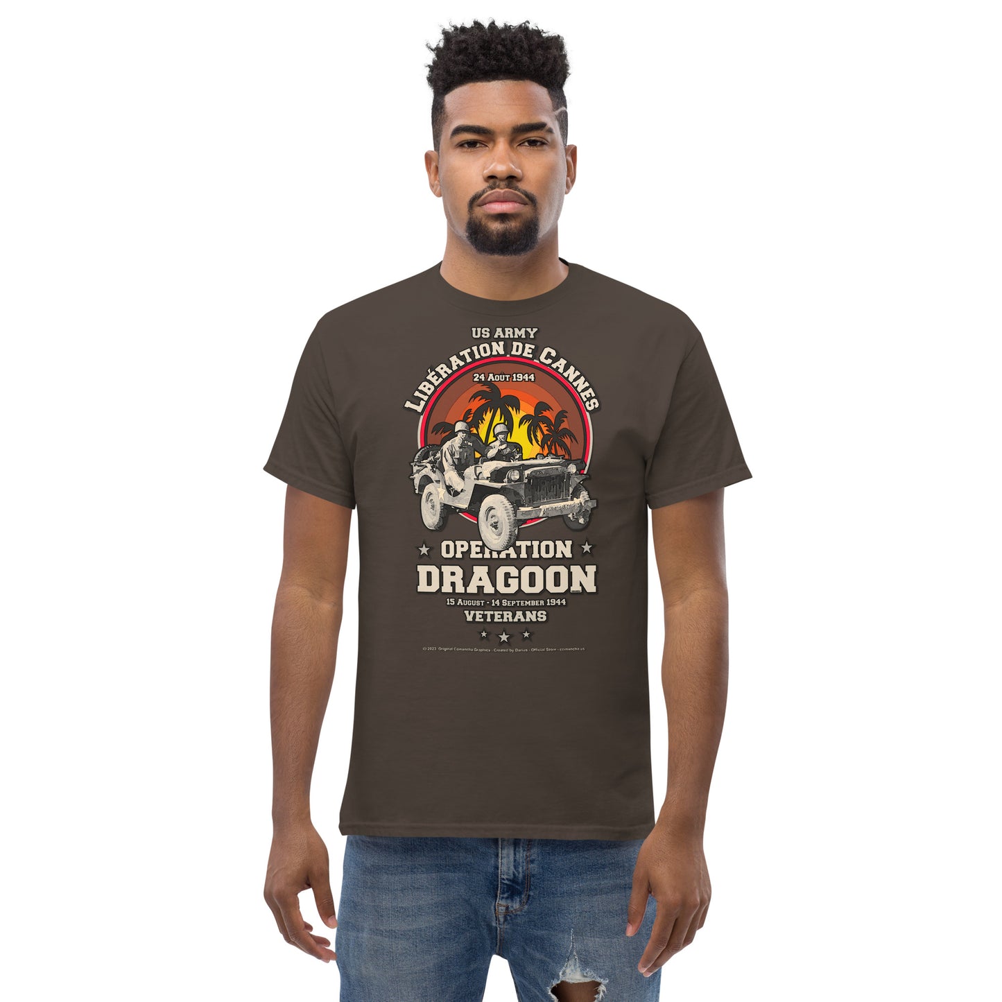 Operation Dragoon Veterans 1944 t-shirt