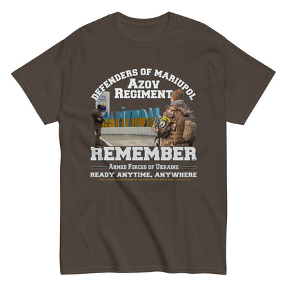 Defenders of Mariupol, Azov Regiment, Comancha T-shirts,