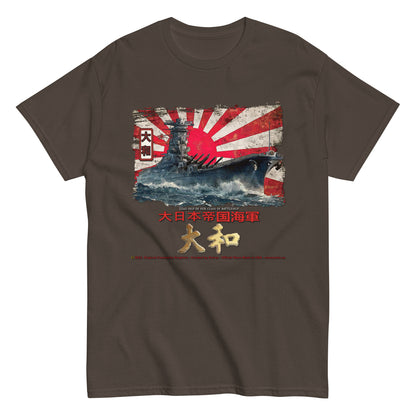 Yamato Battleship T-Shirt, Comancha Design,