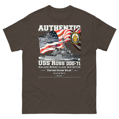 USS ROOS DDG-71 Destroyer Shipmates t-shirt