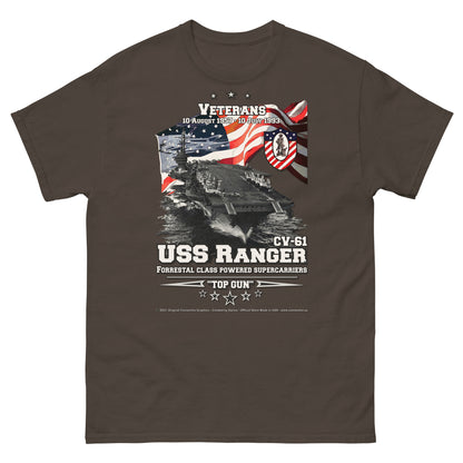 USS RANGER CV-61 Aircraft Carrier T-shirt