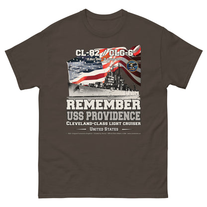 USS PROVIDENCE CL-82 Light Cruiser T-Shirt