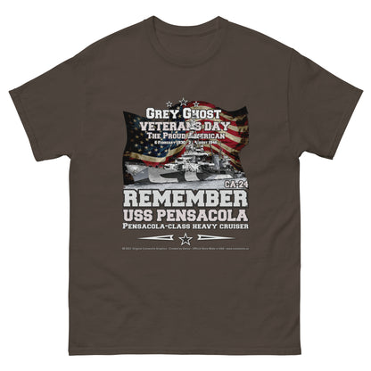 USS PENSACOLA CA-24 Destroyer T-Shirt