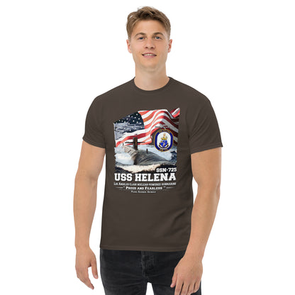 USS HELENA SSN-725 Submarine Veterans Classic T-Shirt, Comancha Navy T-shirt, USS HELENA SSN-725 t-shirt, Navy veterans T-shirt, Submarine Veterans Classic T-Shirt, Comancha Navy T-shirt, Navy Ship Tees,