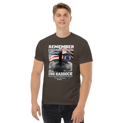 USS HADDOCK SSN-621 tee, Submarine Veterans Classic T-shirt,