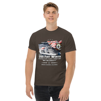 USS FORT WORTH LCS-3 Littoral Combat Ship t-shirt