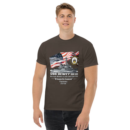 USS DEWEY DDG-105 tee, Destroyer Veterans Classic Tee,