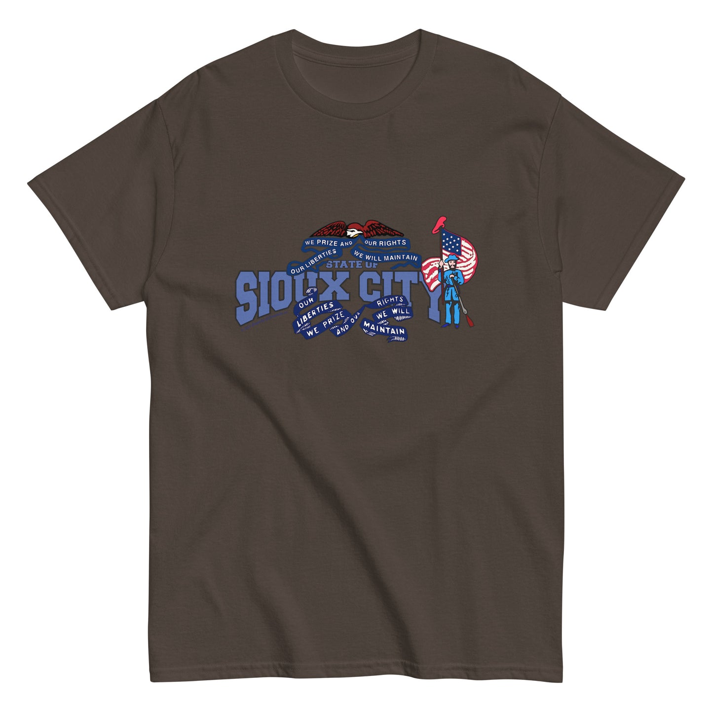 Sioux City t-shirt, Iowa T-shirt, Comancha Graphics,