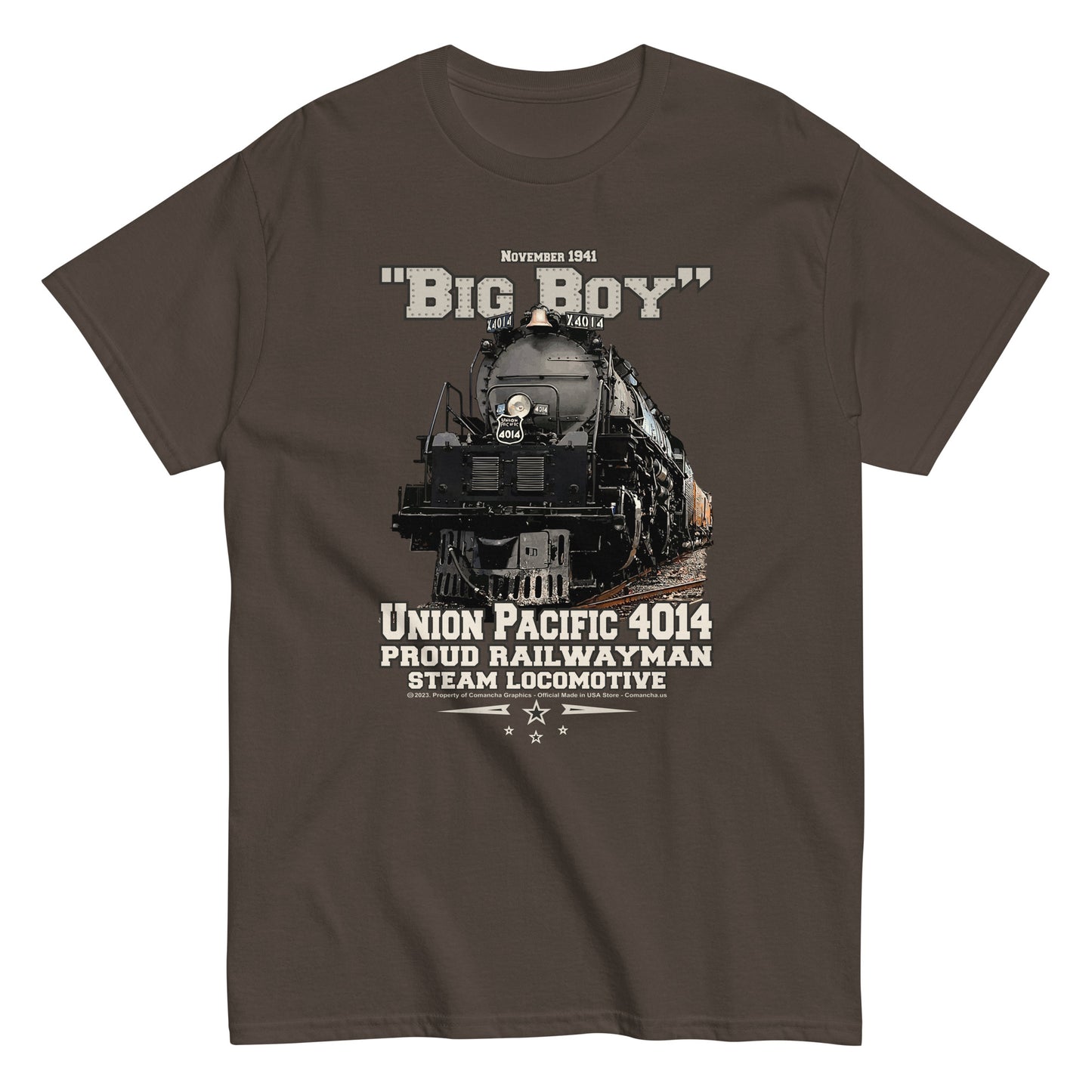 BIG BOY 4014 Steam locomotive T-shirt,Big boy 4014 t-shirt, Steam locomotive t-shirt,