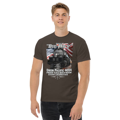 BIG BOY 4014 t-shirt,Unin Pacific 4014 t-shirt,BIG BOY 4014 Steam Locomotive t-shirt,Steam Locomotive t-shirt,proud railwayman t-shirt,