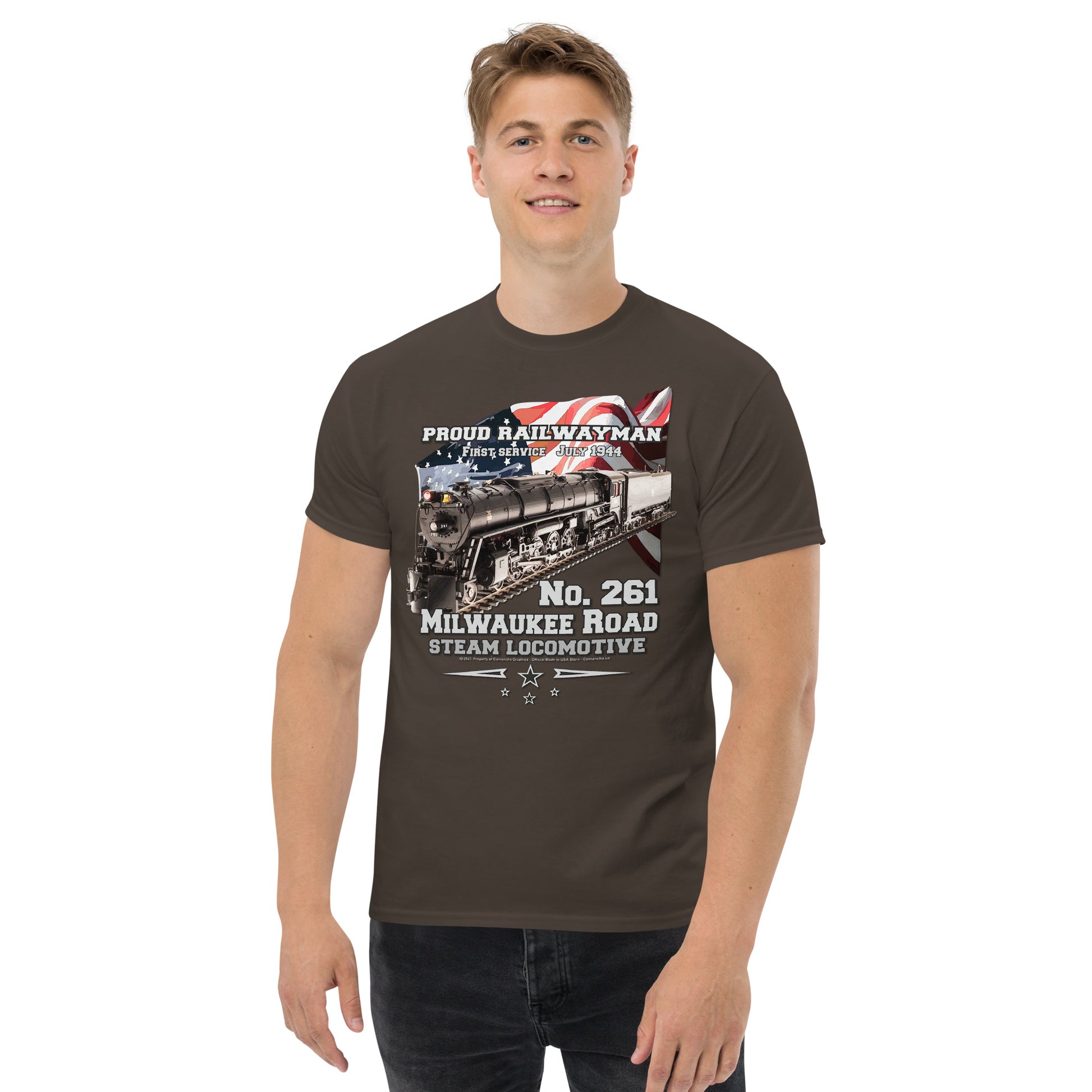 Milwaukee Road t-shirt,Milwaukee Road 261 T-shirt,