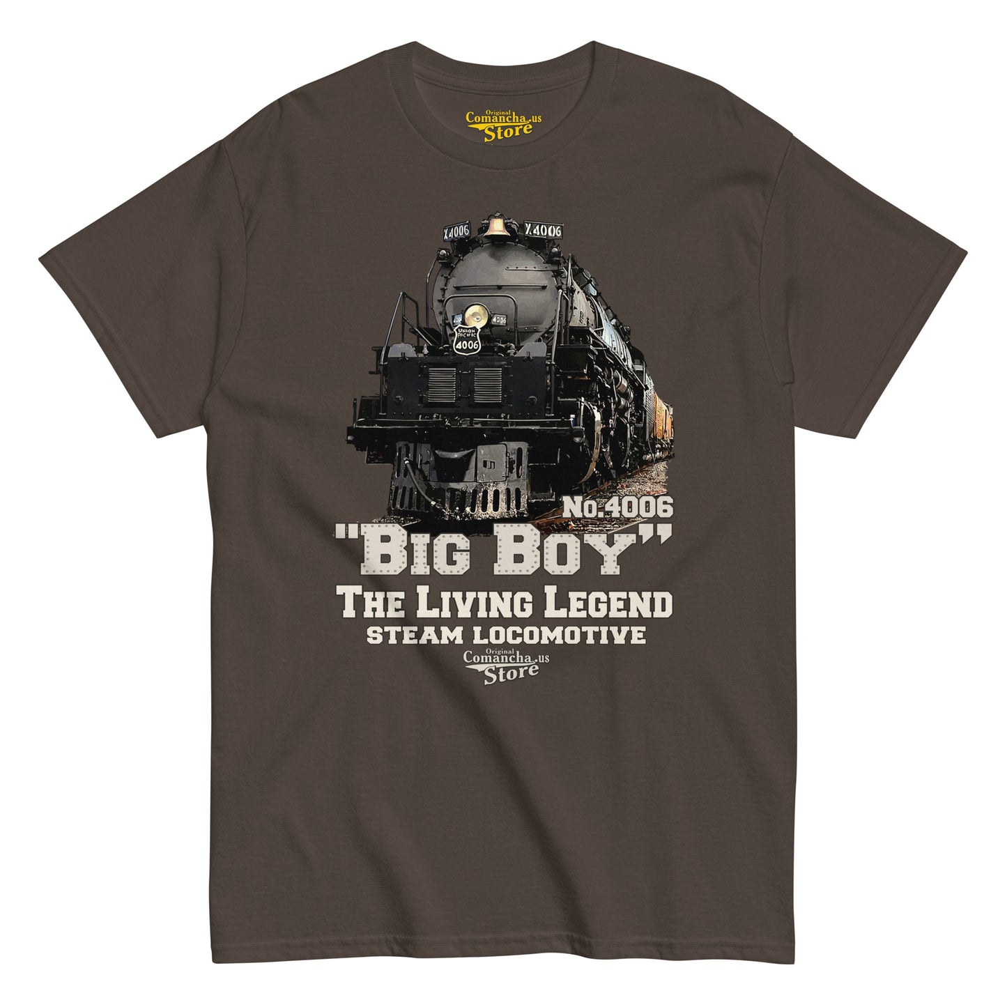 Big Boy No.4006 Steam Locomotive t-shirt