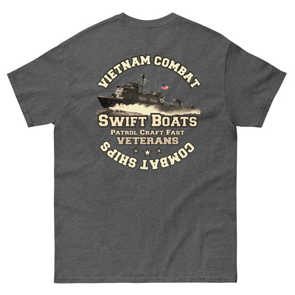 Swift Boats t-shirt, Vietnam combat t-shirt, PCF tee,Swift Boats Vietnam Veterans T-shirt, Comancha Graphics,