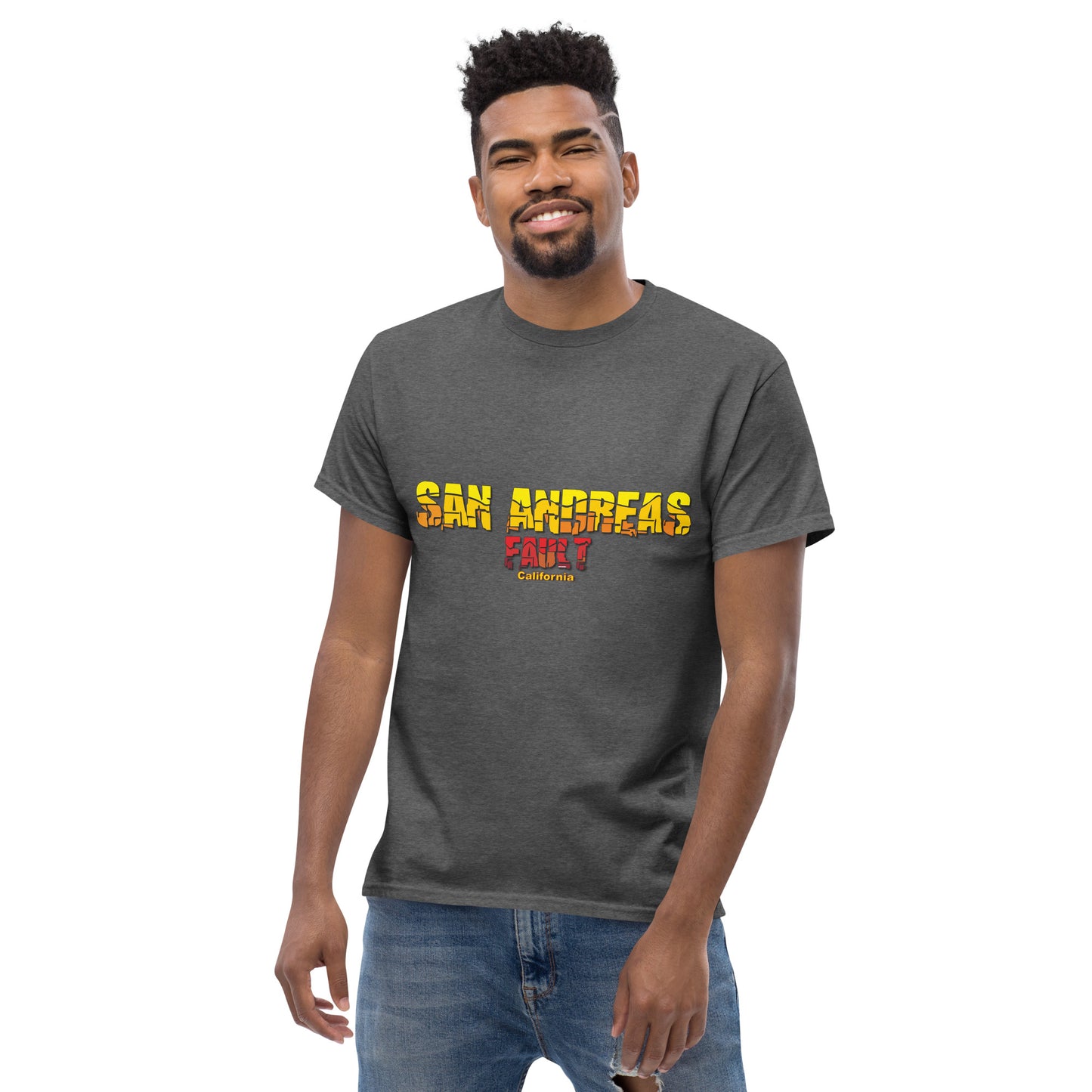 San Andreas Fault - California t-shirt