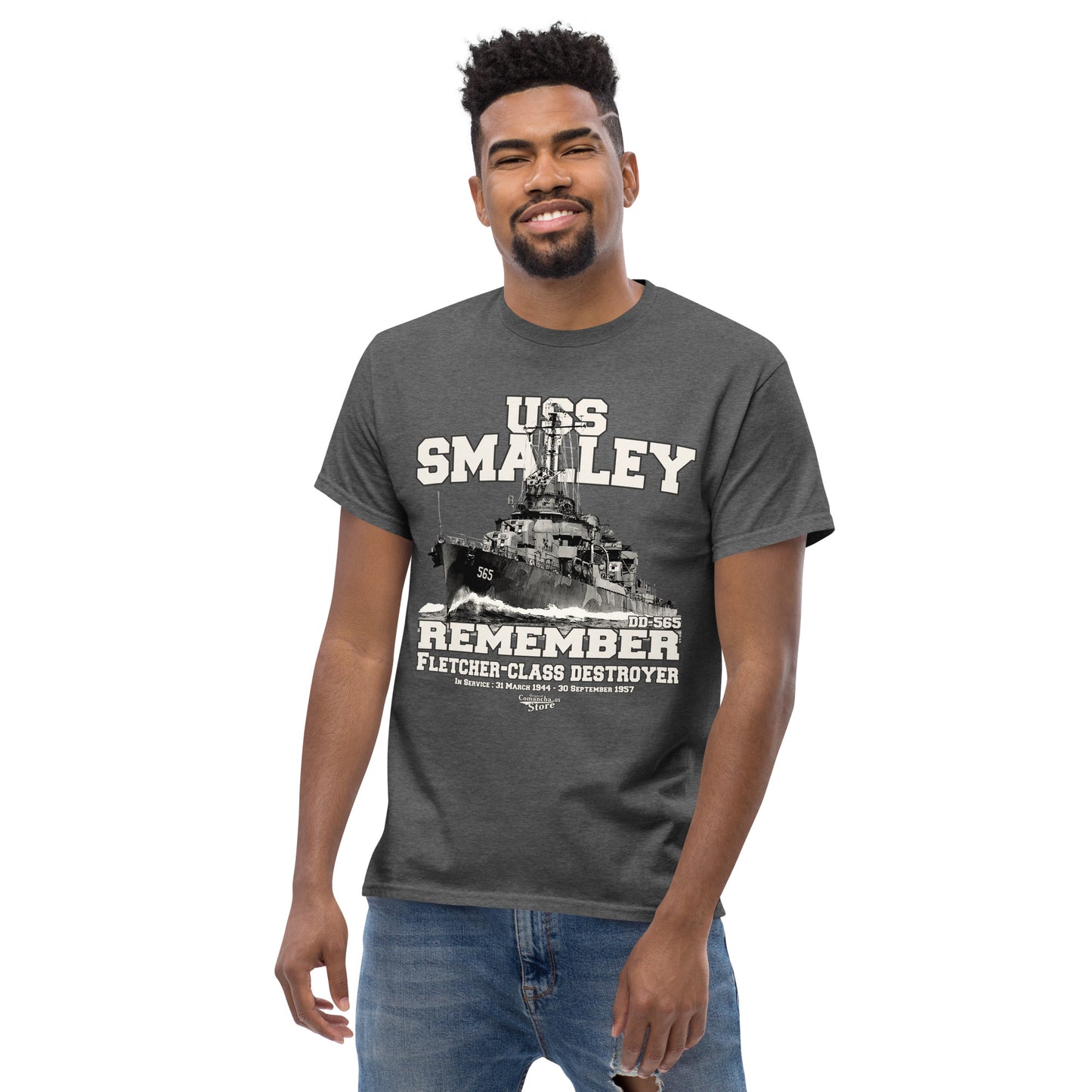 USS Smalley DD-565 destroyer t-shirt