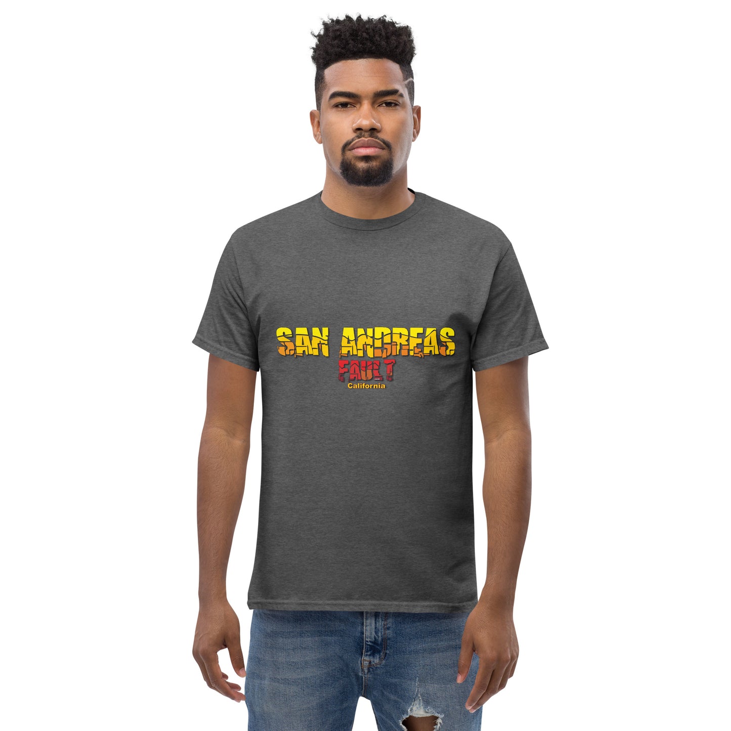 San Andreas Fault - California t-shirt