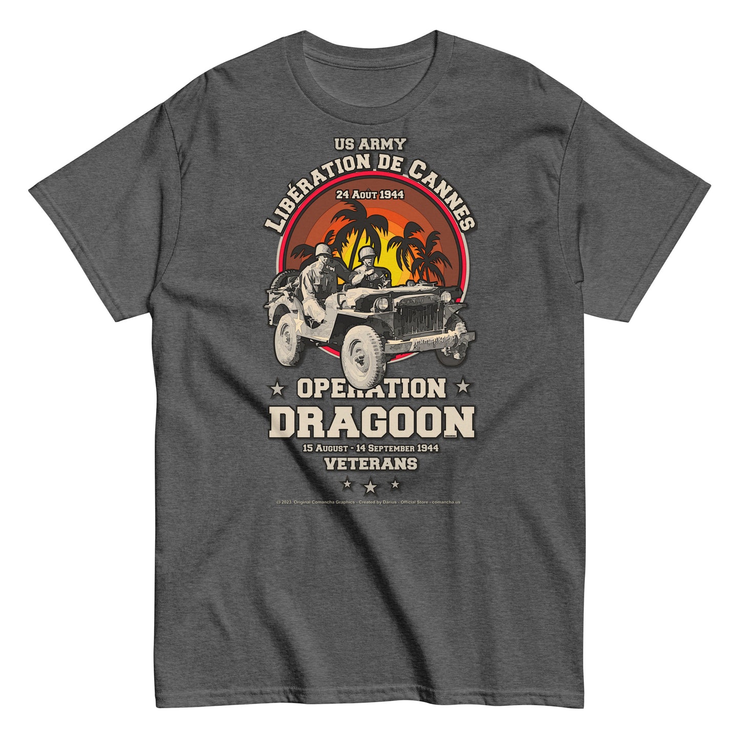 Operation Dragoon Veterans 1944 t-shirt