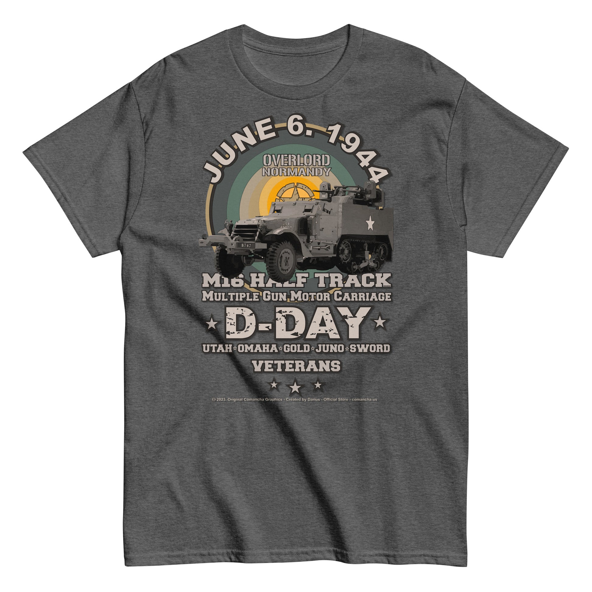 M16 Half Track US Army Veterans, Comancha T-Shirt