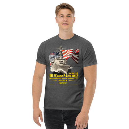 USS William Lawrence DDG-110 Destroyer t-shirt