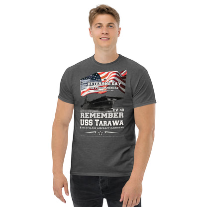 USS TARAWA CV-40 Aircraft Carrier t-shirt