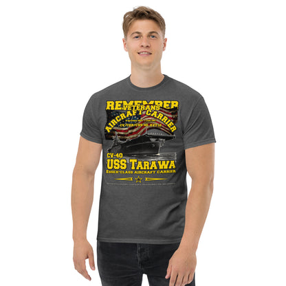 USS TARAWA CV-40 Aircraft Carrier t-shirt