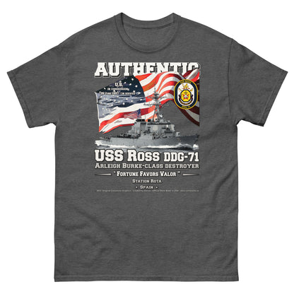 USS ROOS DDG-71 Destroyer Shipmates t-shirt