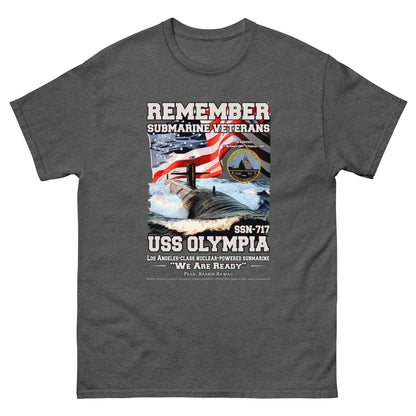 USS OLYMPIA SSN-717 Submarine T-shirt