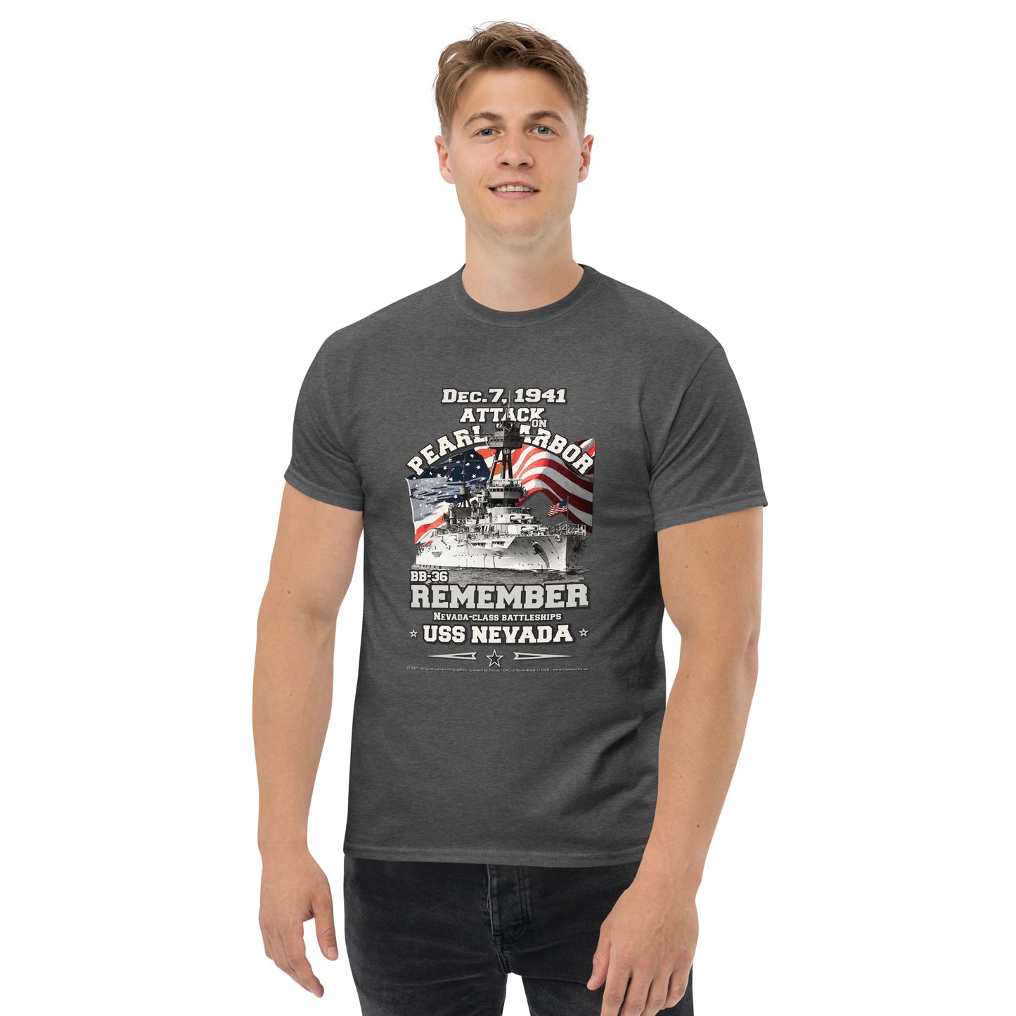 USS NEVADA BB-36 Battleship Veterans t-shirt, Comancha T-shirts,