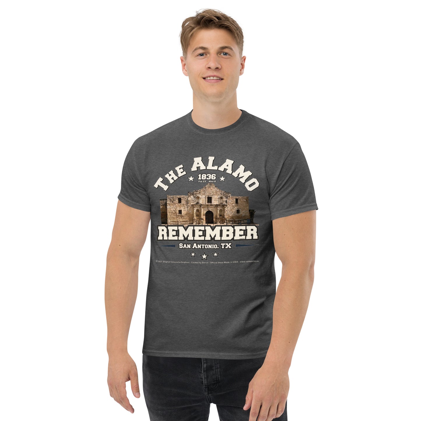 ALAMO 1836 t-shirt, Texas Pride T-shirt, Comancha T-shirts,