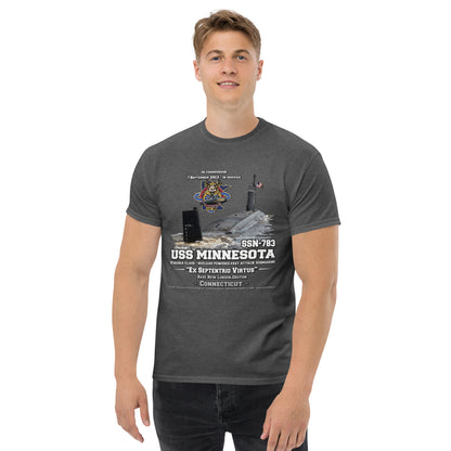 USS MINNESOTA SSN-783 Submarine T-Shirt