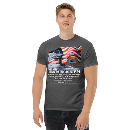 USS MISSISSIPPI SSN-782 Submarine T-Shirt