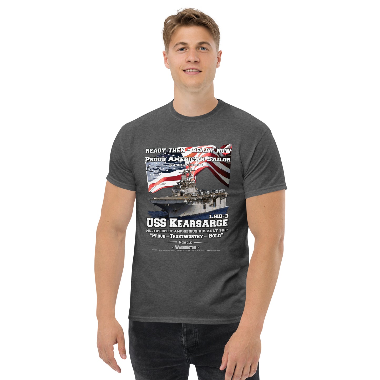 USS KEARSARGE LHD-3 Assault Ship T-Shirt