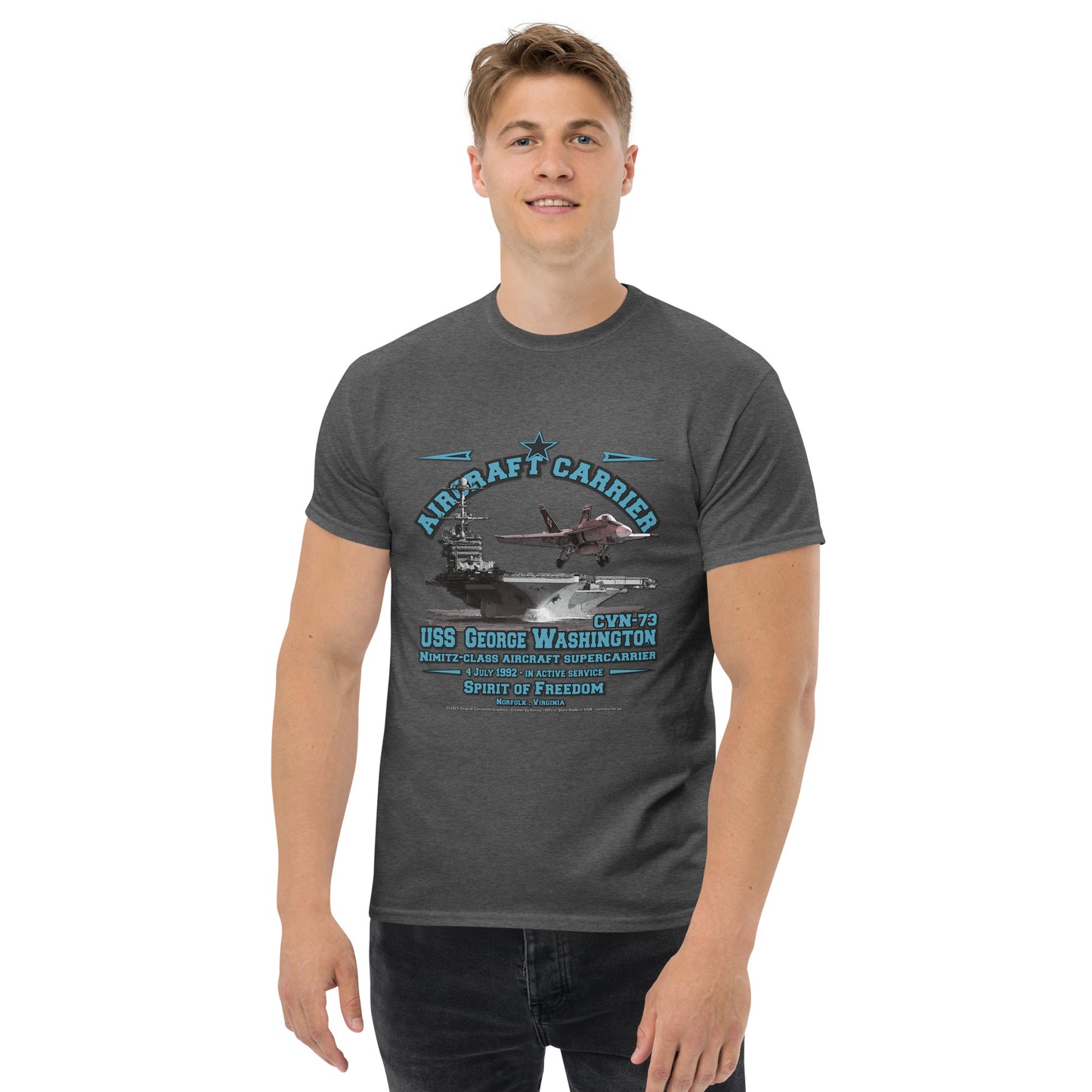 USS GEORGE WASHINGTON CVN-73 shipmates Tee,