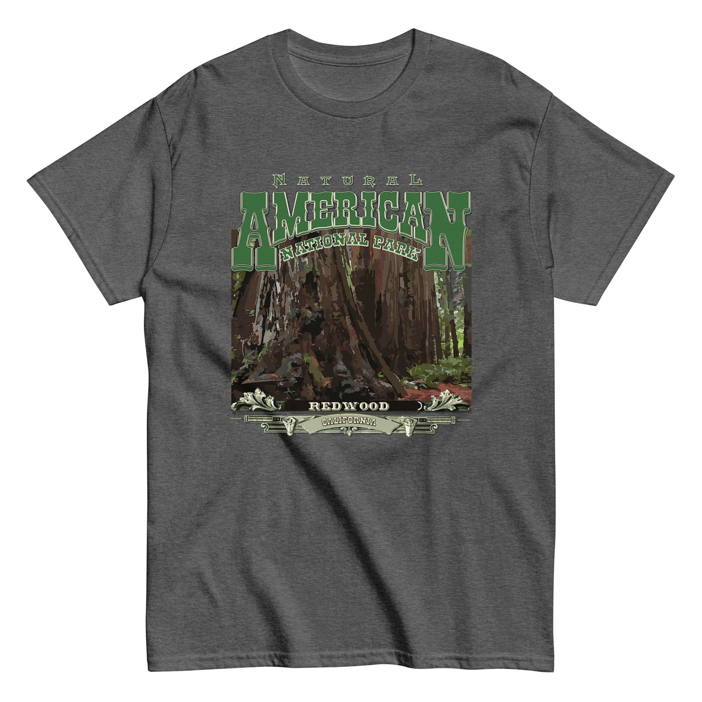 Redwood National Park t-shirt, Comancha Graphics,Redwood t-shirt, Comancha Graphics tee,