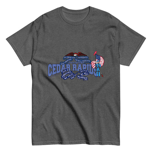 Cedar Rapids t-shirt, Iowa T-shirt Comancha Graphics,