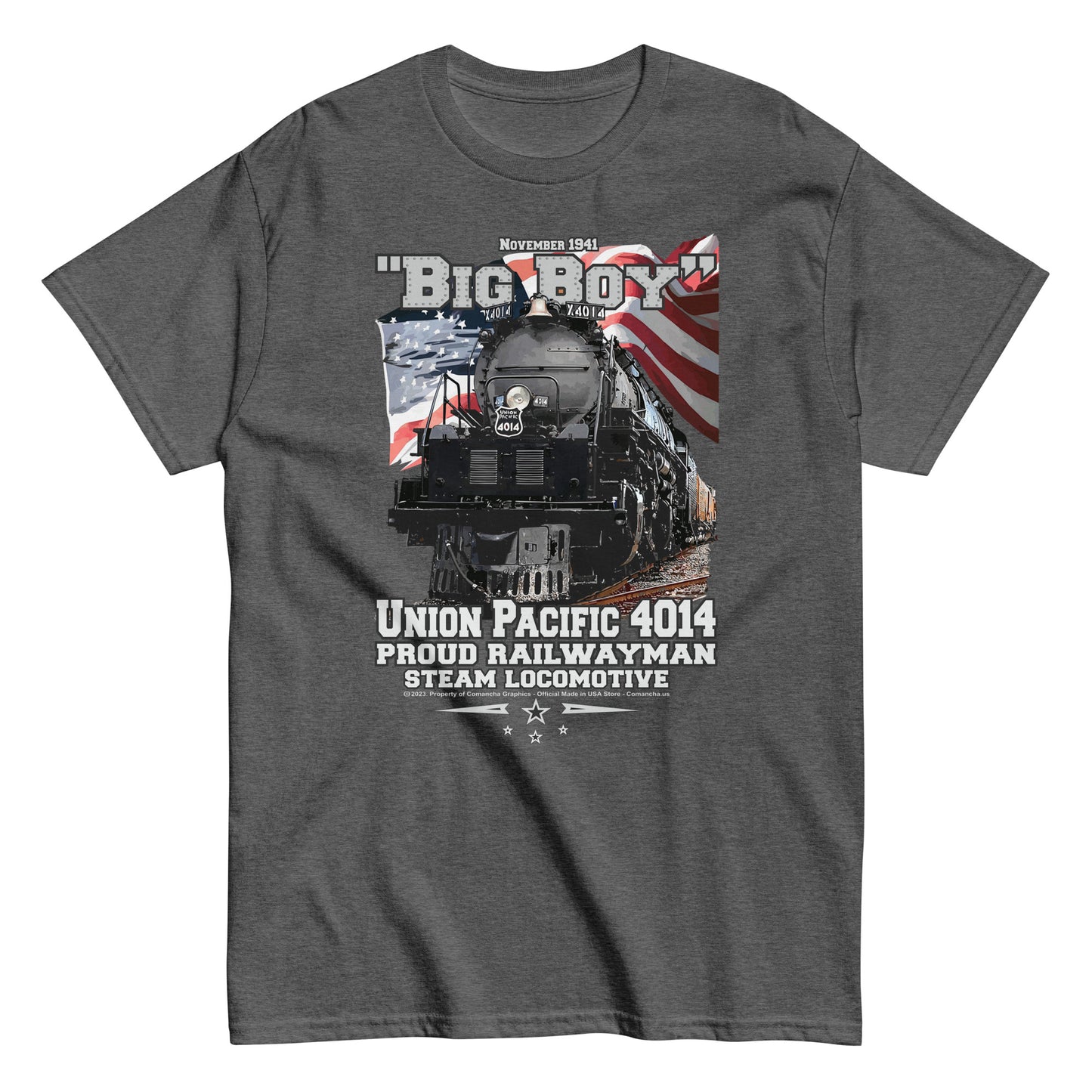 BIG BOY 4014 t-shirt,Unin Pacific 4014 t-shirt,BIG BOY 4014 Steam Locomotive t-shirt,Steam Locomotive t-shirt,proud railwayman t-shirt,