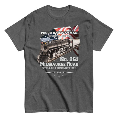 Milwaukee Road  t-shirt,Milwaukee Road 261 T-shirt,