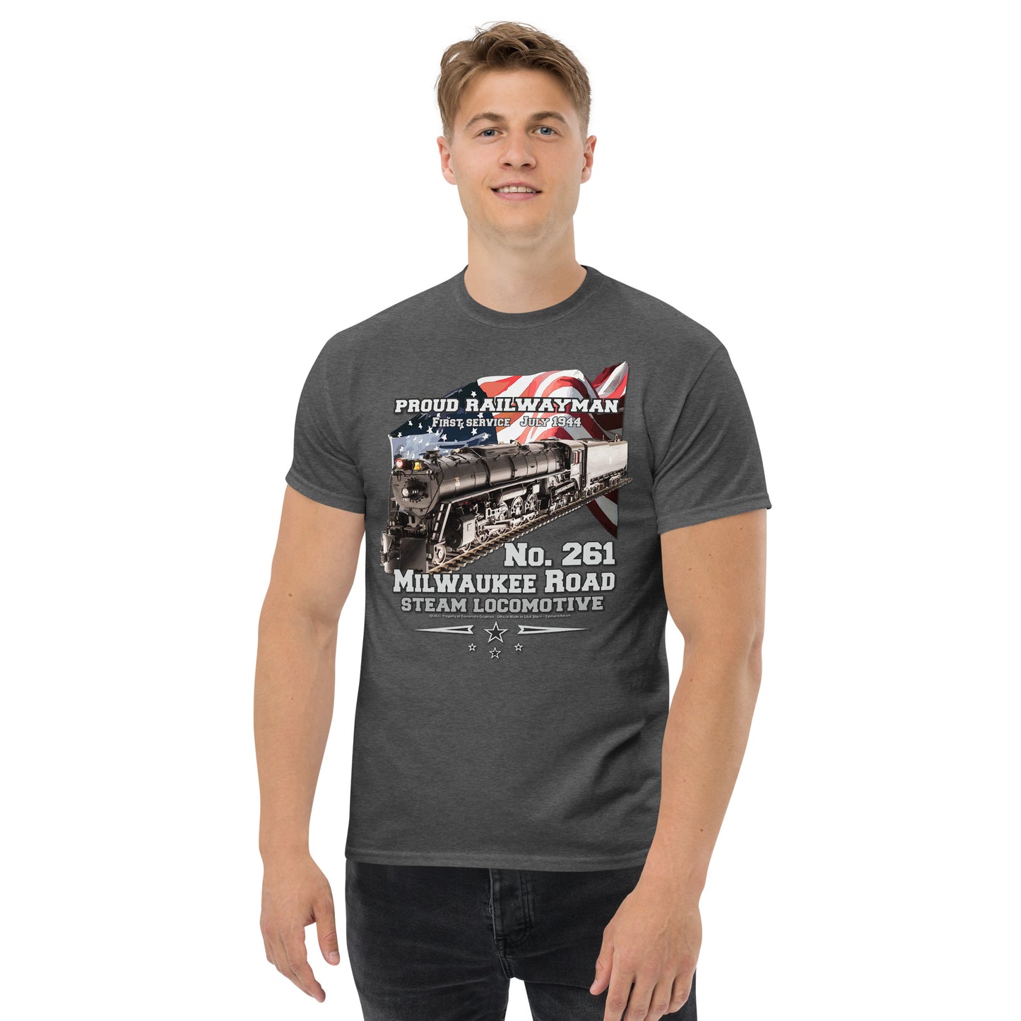 Milwaukee Road t-shirt,Milwaukee Road 261 T-shirt,