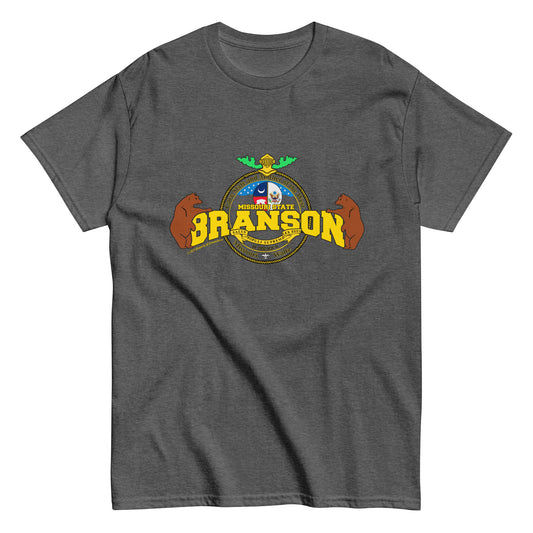 Branson City tee, Missouri State T-shirt, Comancha.us,