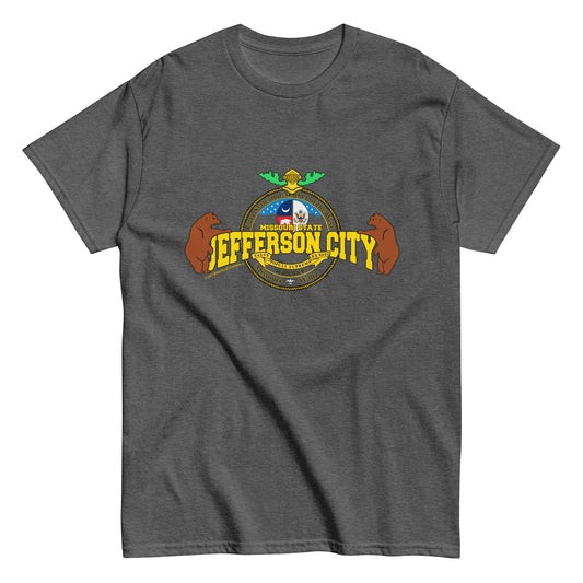 Jefferson City tee, Missouri State T-shirt, Comancha tee,