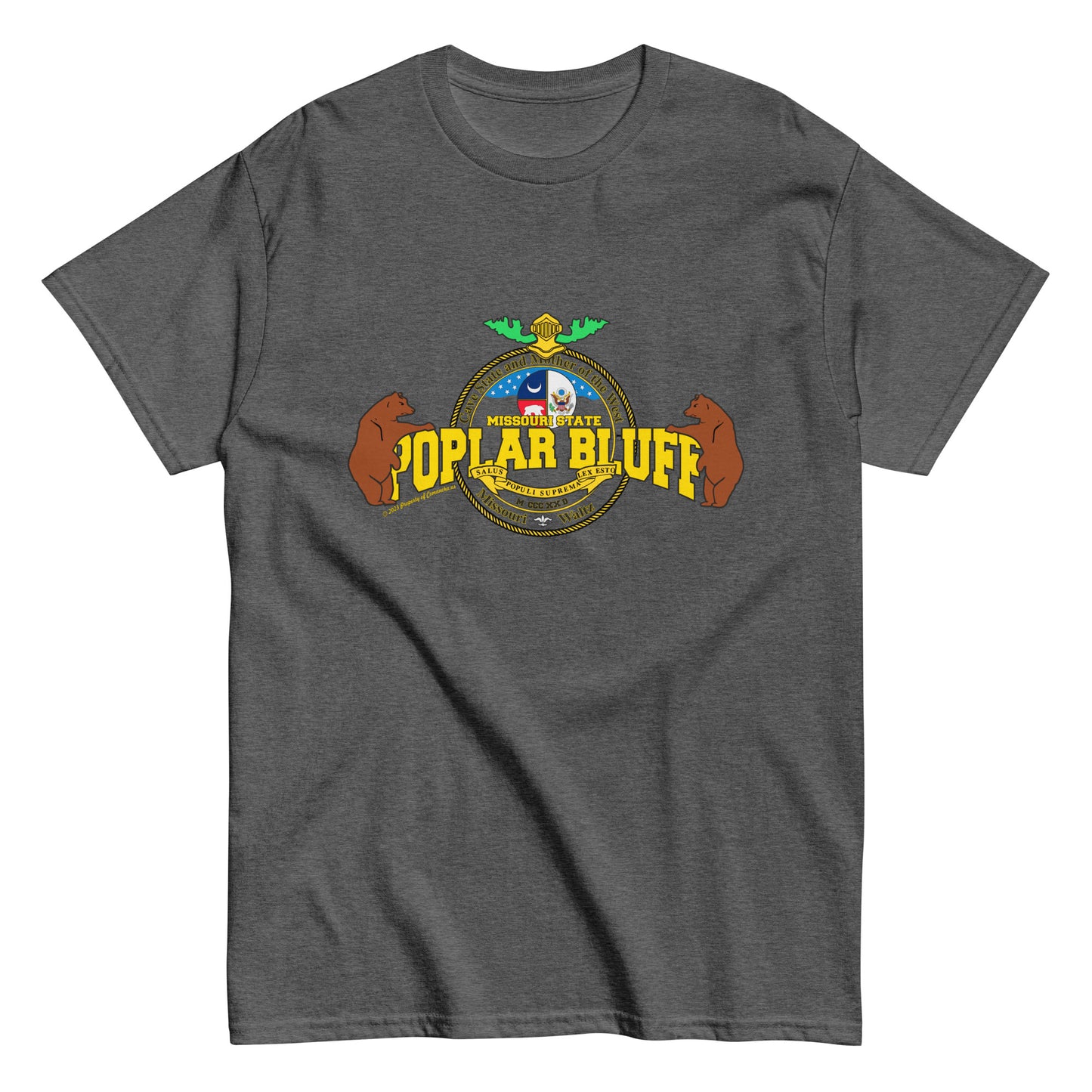 Poplar Bluff City tee, Missouri State T-shirt, 