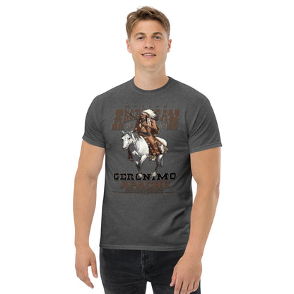 Geronimo warrior tee, Apache warrior t-shirt, Comancha T-shirt,